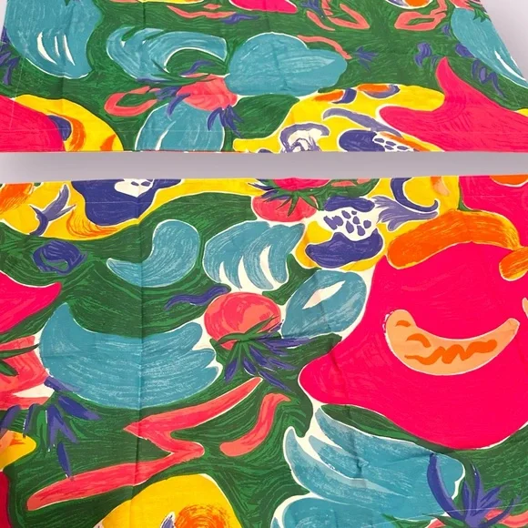 Vintage Ralph Lauren Set Of Two Pillowcases Costa Paradiso Tropical - Picture 3 of 10